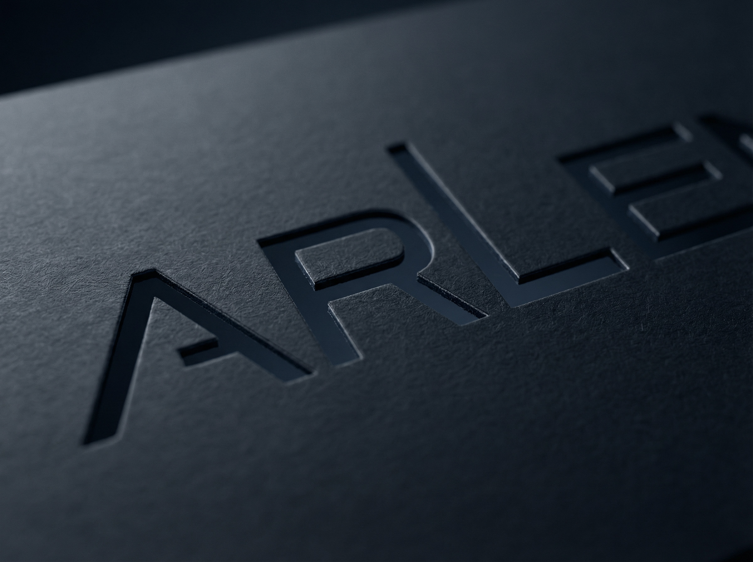 Elegante Laserstanzung – Visitenkarte mit Cutout